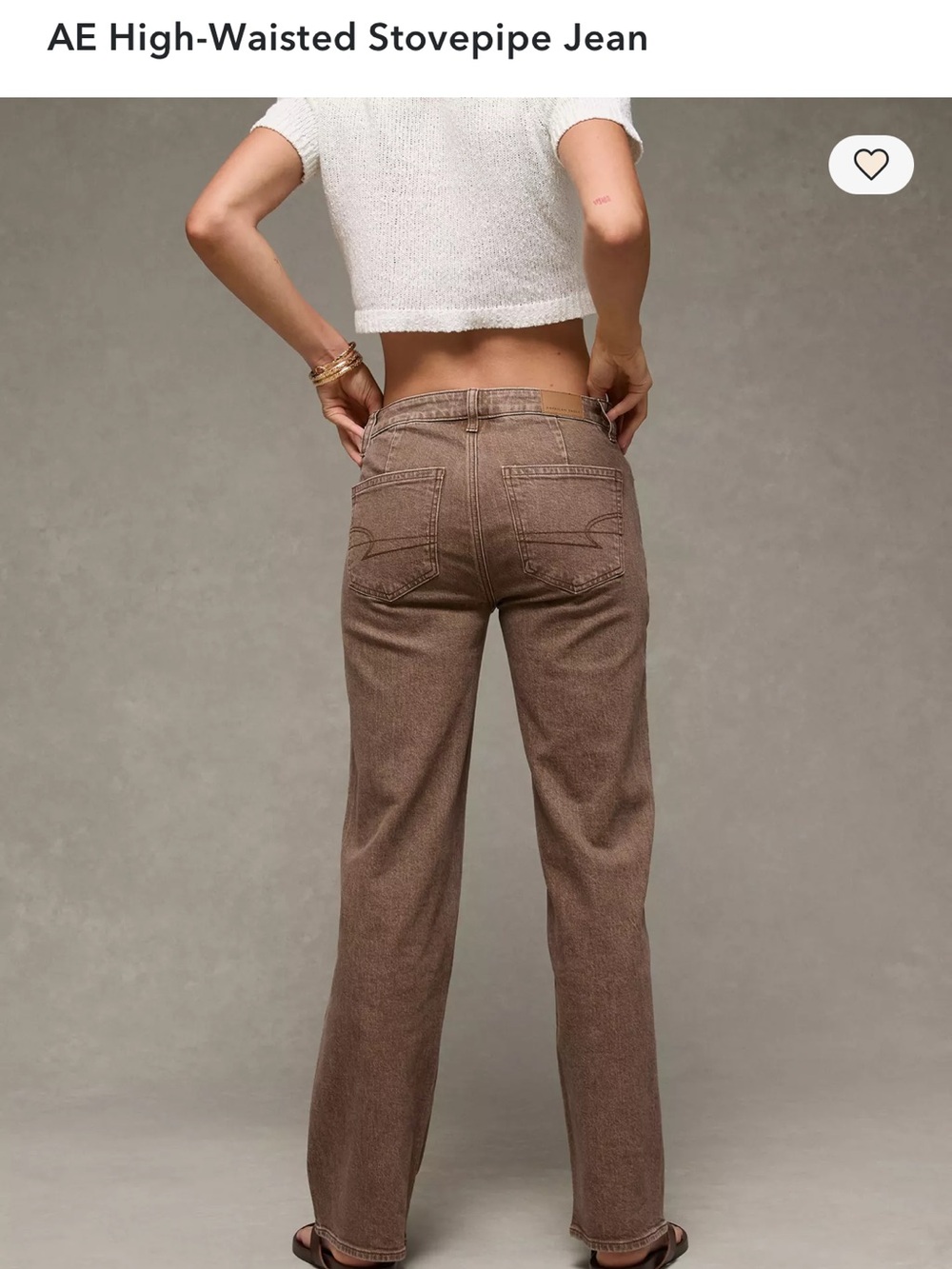 American Eagle Outfitters Curve Stovepipe - like new - Picture 8 of 9
